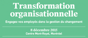 conférence transformation organisationnelle